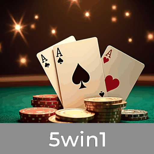 5win1: Slots Gigantes, Jogos de Mesa Estratégicos, Real Dealers Imersivos